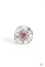 Load image into Gallery viewer, five-dollar-jewelry-seriously-sunburst-pink-ring-paparazzi-accessories
