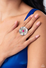 Load image into Gallery viewer, Open Door Jewelry - Seriously SUNBURST - Pink Ring - Paparazzi Accessories
