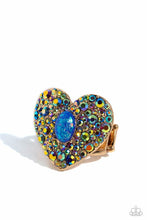 Load image into Gallery viewer, five-dollar-jewelry-bejeweled-beau-blue-ring-paparazzi-accessories
