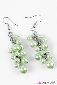 Open Door Jewelry - Give Me A BAROQUE! - Green Earrings - Paparazzi Accessories