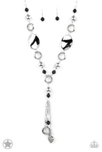 Load image into Gallery viewer, five-dollar-jewelry-moon-charm-with-silver-pearls-blockbuster-nec-paparazzi-accessories
