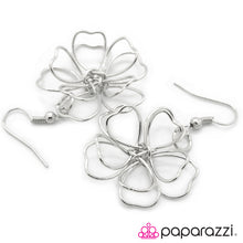 Load image into Gallery viewer, Open Door Jewelry - Miss Daisy - Silver (Small) Earrings - Paparazzi Accessories
