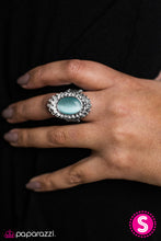 Load image into Gallery viewer, five-dollar-jewelry-frozen-wonderland-blue-ring-paparazzi-accessories
