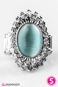 Open Door Jewelry - Frozen Wonderland - Blue Ring - Paparazzi Accessories