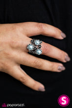 Load image into Gallery viewer, five-dollar-jewelry-bouquet-botanical-blue-ring-paparazzi-accessories
