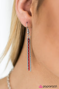 Open Door Jewelry - Infinite Color - Red Necklace - Paparazzi Accessories