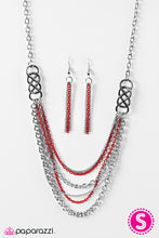 Load image into Gallery viewer, Open Door Jewelry - Infinite Color - Red Necklace - Paparazzi Accessories
