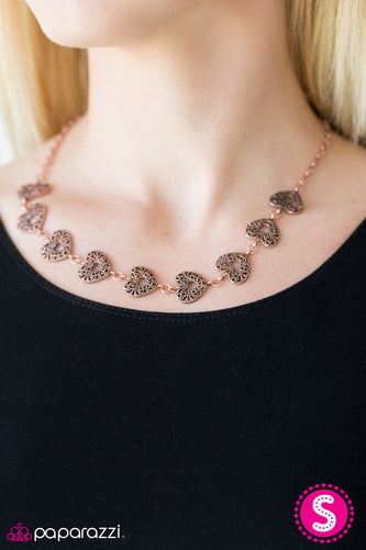 five-dollar-jewelry-hearts-harmony-copper-necklace-paparazzi-accessories