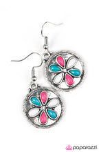 Load image into Gallery viewer, Open Door Jewelry - Bet Your Bottom SAND-Dollar - Multi Earrings - Paparazzi Accessories
