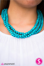 Load image into Gallery viewer, five-dollar-jewelry-summer-mai-tai-blue-necklace-paparazzi-accessories
