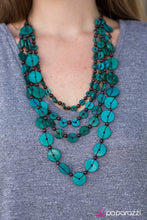 Load image into Gallery viewer, five-dollar-jewelry-fiji-flair-blue-necklace-paparazzi-accessories
