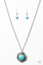 Load image into Gallery viewer, five-dollar-jewelry-course-of-nature-blue-necklace-paparazzi-accessories
