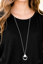 Load image into Gallery viewer, Open Door Jewelry - Contemporary ARTISAN - White Necklace - Paparazzi Accessories
