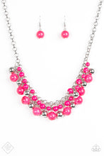 Load image into Gallery viewer, five-dollar-jewelry-for-the-love-of-fashion-pink-necklace-paparazzi-accessories
