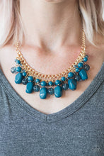 Load image into Gallery viewer, Open Door Jewelry - Newport Native - Blue Necklace - Paparazzi Accessories
