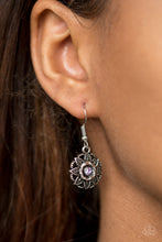 Load image into Gallery viewer, Open Door Jewelry - Perennial Party - Purple Earrings - Paparazzi Accessories
