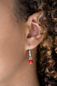 Open Door Jewelry - Rocky Mountain Magnificence - Red Necklace - Paparazzi Accessories