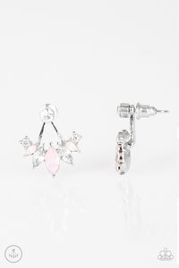 five-dollar-jewelry-chicest-of-them-all-pink-post earrings-paparazzi-accessories