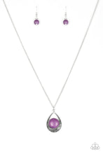 Load image into Gallery viewer, five-dollar-jewelry-rio-rancho-resplendence-purple-necklace-paparazzi-accessories
