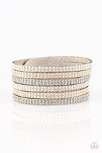 Load image into Gallery viewer, five-dollar-jewelry-fight-fire-with-fire-silver-bracelet-paparazzi-accessories
