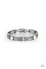 Load image into Gallery viewer, five-dollar-jewelry-wild-west-story-white-bracelet-paparazzi-accessories
