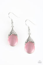 Load image into Gallery viewer, five-dollar-jewelry-spring-dew-pink-earrings-paparazzi-accessories
