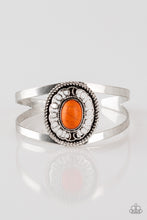 Load image into Gallery viewer, five-dollar-jewelry-deep-in-the-tumbleweeds-orange-bracelet-paparazzi-accessories

