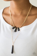 Load image into Gallery viewer, Open Door Jewelry - Basic Groundwork - Black Necklace - Paparazzi Accessories
