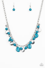 Load image into Gallery viewer, five-dollar-jewelry-flirtatiously-florida-blue-necklace-paparazzi-accessories
