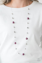 Load image into Gallery viewer, Open Door Jewelry - Eloquently Eloquent - Purple Necklace - Paparazzi Accessories
