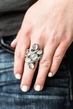 Load image into Gallery viewer, Open Door Jewelry - Bliss Out - White Ring - Paparazzi Accessories
