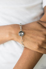 Load image into Gallery viewer, Open Door Jewelry - All Aglitter - Silver Bracelet - Paparazzi Accessories
