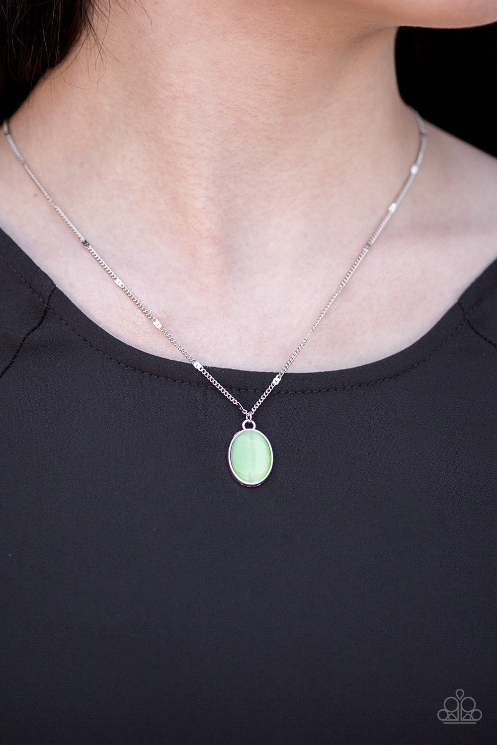 Open Door Jewelry - Summer Cool - Green Necklace - Paparazzi Accessories