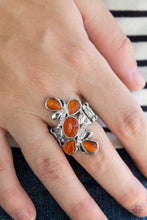 Load image into Gallery viewer, Open Door Jewelry - Bliss Out - Orange Ring - Paparazzi Accessories
