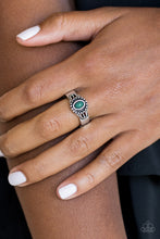 Load image into Gallery viewer, Open Door Jewelry - Right On TREK - Green Ring - Paparazzi Accessories
