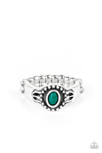 Load image into Gallery viewer, five-dollar-jewelry-right-on-trek-green-ring-paparazzi-accessories
