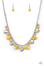 Load image into Gallery viewer, five-dollar-jewelry-flirtatiously-florida-yellow-necklace-paparazzi-accessories
