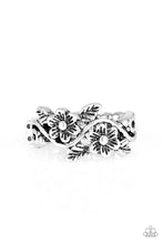 Load image into Gallery viewer, five-dollar-jewelry-stop-and-smell-the-flowers-silver-ring-paparazzi-accessories
