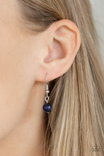 Load image into Gallery viewer, Open Door Jewelry - Teardrop Tranquility - Blue Necklace - Paparazzi Accessories
