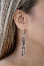 Load image into Gallery viewer, Open Door Jewelry - Dauntless Dazzle - Black Necklace - Paparazzi Accessories
