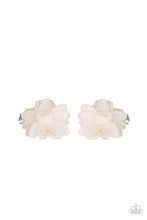 Load image into Gallery viewer, five-dollar-jewelry-lovely-in-lilies-white-hair clip-paparazzi-accessories
