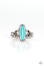 Load image into Gallery viewer, five-dollar-jewelry-desert-canyons-blue-ring-paparazzi-accessories
