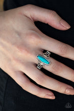 Load image into Gallery viewer, Open Door Jewelry - Desert Canyons - Blue Ring - Paparazzi Accessories
