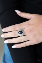 Load image into Gallery viewer, Open Door Jewelry - Glittering Go-Getter -Blue Ring - Paparazzi Accessories
