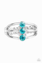 Load image into Gallery viewer, five-dollar-jewelry-triple-crown-winner-blue-ring-paparazzi-accessories
