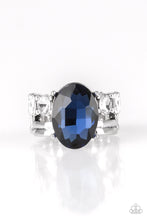 Load image into Gallery viewer, five-dollar-jewelry-shine-bright-like-a-diamond-blue-5842-paparazzi-accessories
