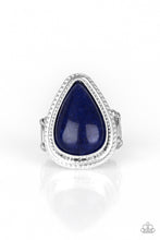 Load image into Gallery viewer, five-dollar-jewelry-mojave-mist-blue-ring-paparazzi-accessories
