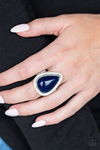 Load image into Gallery viewer, Open Door Jewelry - Mojave Mist - Blue Ring - Paparazzi Accessories
