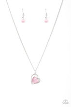 Load image into Gallery viewer, five-dollar-jewelry-love-of-my-life-pink-necklace-paparazzi-accessories
