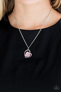 Open Door Jewelry - Love of My Life - Pink Necklace - Paparazzi Accessories